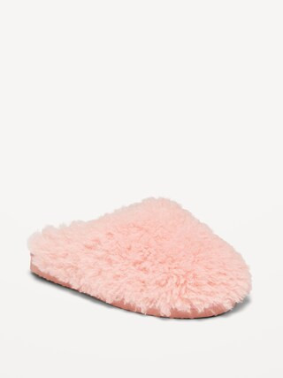 Faux Fur Mule Slippers for Women | Old Navy (US)