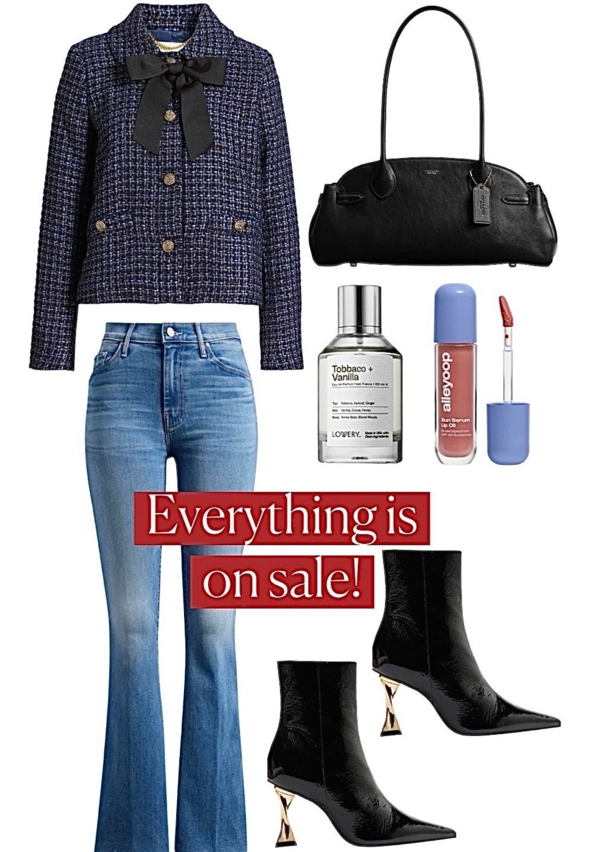 Winter outfit on sale 
Jeans
Mother jeans 

#LTKSeasonal #LTKSaleAlert