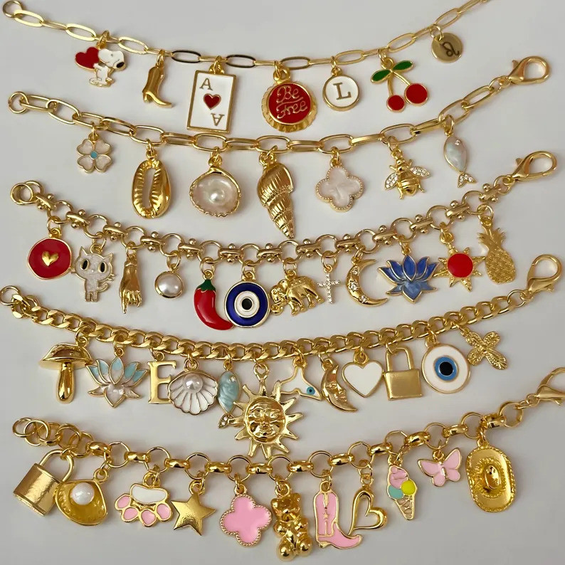 Make it personal! I am absolutely loving this Vintage Chunky Gold Charm Bracelet. The best part? You can build your own custom stack by picking the charms that tell your story. It’s the perfect unique gift for her (or a treat for yourself!). 
Shop the base and my favorite charms at the link in my bio!
#LTKjewelry #CharmBracelet #PersonalizedJewelry #CustomMade #GoldJewelry #VintageStyle #GiftIdeasForHer #JewelryStack #ChunkyBracelet #PersonalizedGifts #ArmParty #LTKgiftguide 

 #LTKGiftGuide #LTKstorytime #LTKBeauty