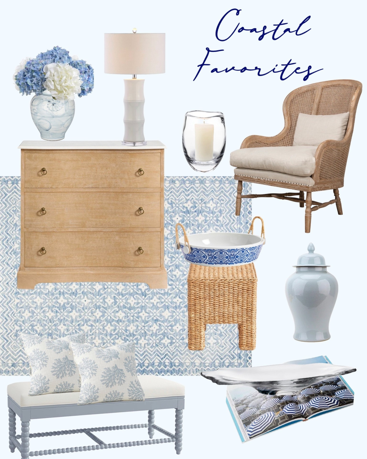 Coastal Favorites- Timeless Furnishings to use over and overr

#LTKHome