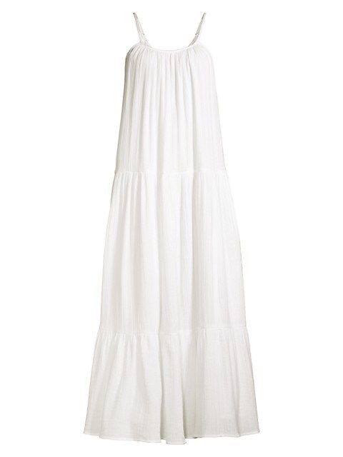 Ramona Tiered Cotton Maxi Dress | Saks Fifth Avenue
