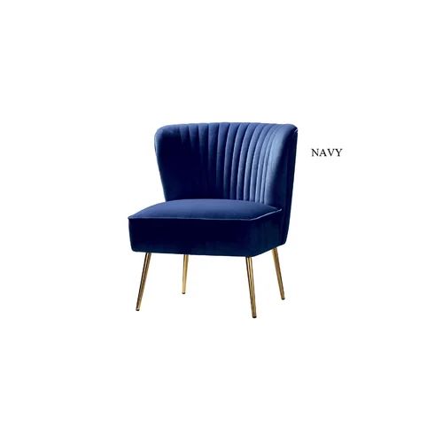 Euclid 26'' Wide Tufted Velvet Side Chair | Wayfair North America