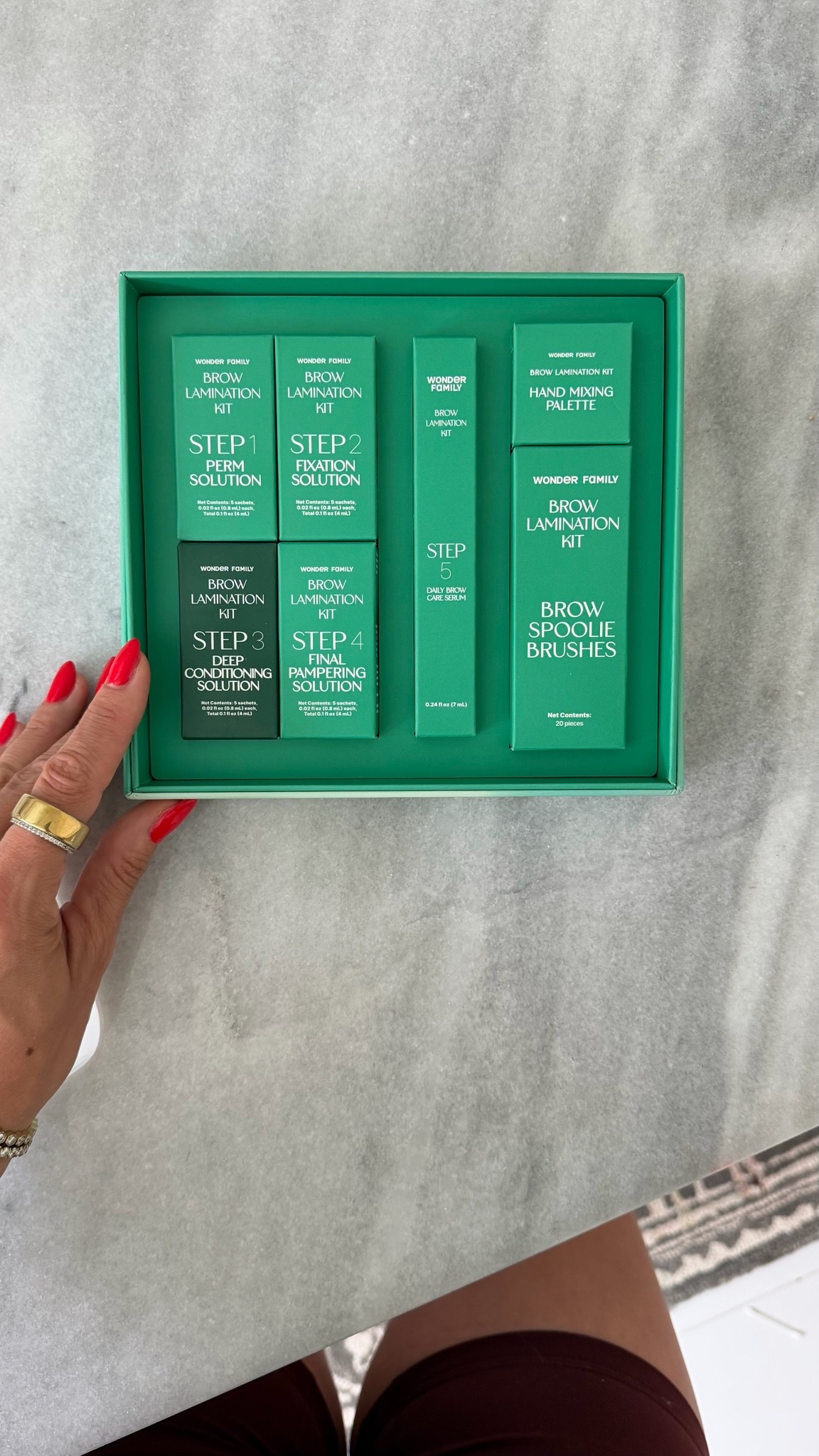 Easiest brow lamination kit ever and it’s 5 uses!