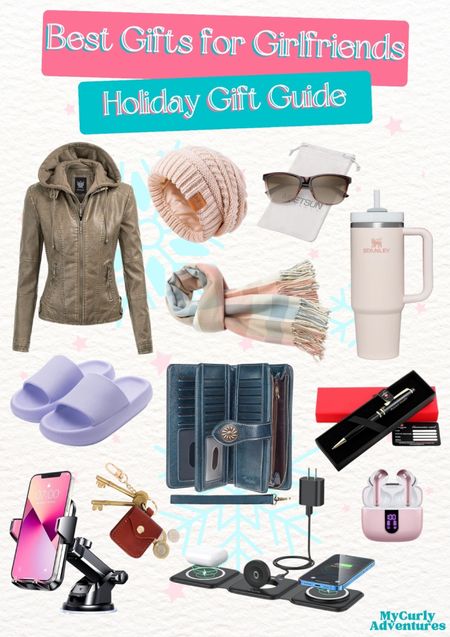 Love is the greatest gift of all, but a little something special under the tree never hurts! Explore these romantic holiday gift ideas for her. - Removable Hooded Faux Leather Jacket, Chunky Soft Oversized Beanie Hat, Polarized Sunglasses, Long Plaid Winter/Fall Scarf Blanket Shawl, Stainless Steel Vacuum Insulated Tumbler with Lid & Straw, Non-Slip Bathroom Shower Sandals, Genuine Leather Wristlet Wallet, 3-in-1 Wireless Charger, Personalized Roller Ballpen, Universal Car Phone Holder Mount, Leather Coin Purse Keychain, Wireless Waterproof Earbuds

- Romantic Gift Ideas for Your Girlfriend this Christmas, gifts for her, white elephant gifts, secret santa, yankee swap, exchange gift ideas, holiday gift, thanksgiving gift, Christmas gift, birthday gift, personalized gift, Valentines gift, Walmart, Etsy, Amazon, gift ideas, surprise gift, seasonal gift, gift shopping, holiday shopping, Christmas shopping

#LTKHoliday #LTKGiftGuide #LTKfindsunder50 #LTKfindsunder100 #LTKsalealert #LTKfamily #LTKparties #LTKSeasonal #LTKstyletip #LTKtravel 

#LTKshoecrush
