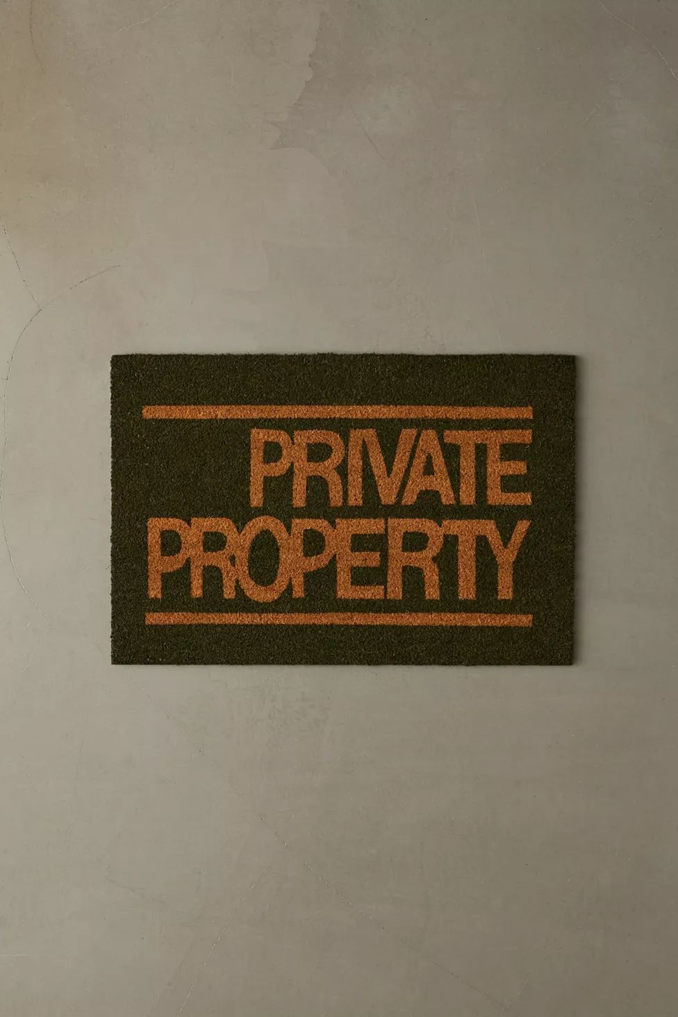 Private Property Doormat | Urban Outfitters (US and RoW)