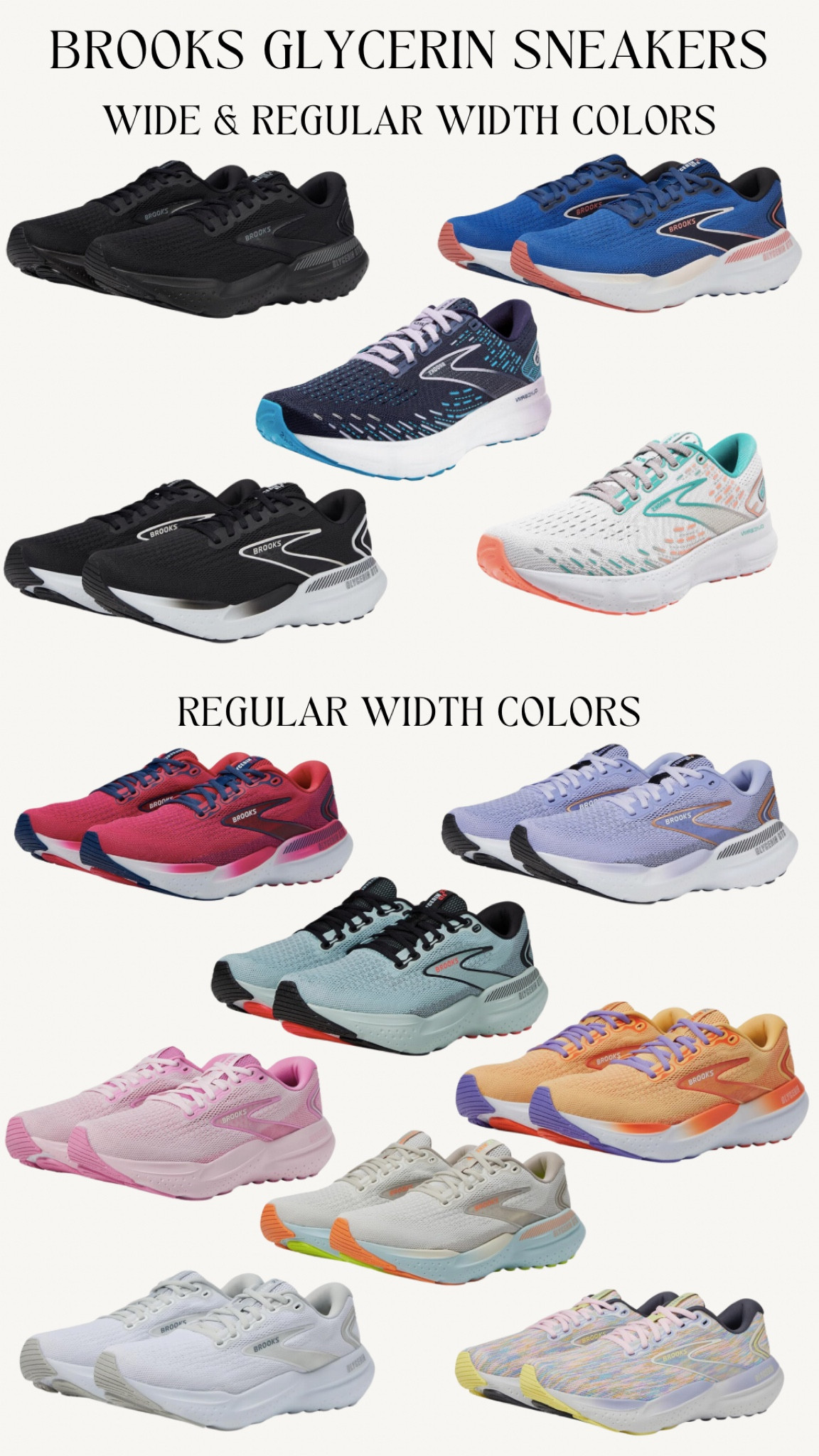 My favorite brooks sneakers they are so comfortable and have the best all day support. 

#LTKShoeCrush #LTKActive