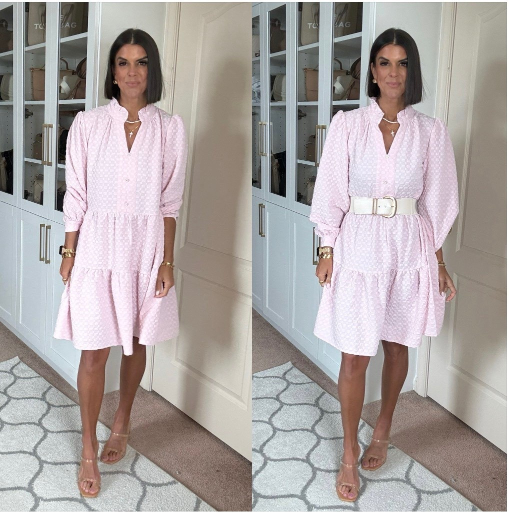 Size small in dress- size down if you can

#LTKSeasonal