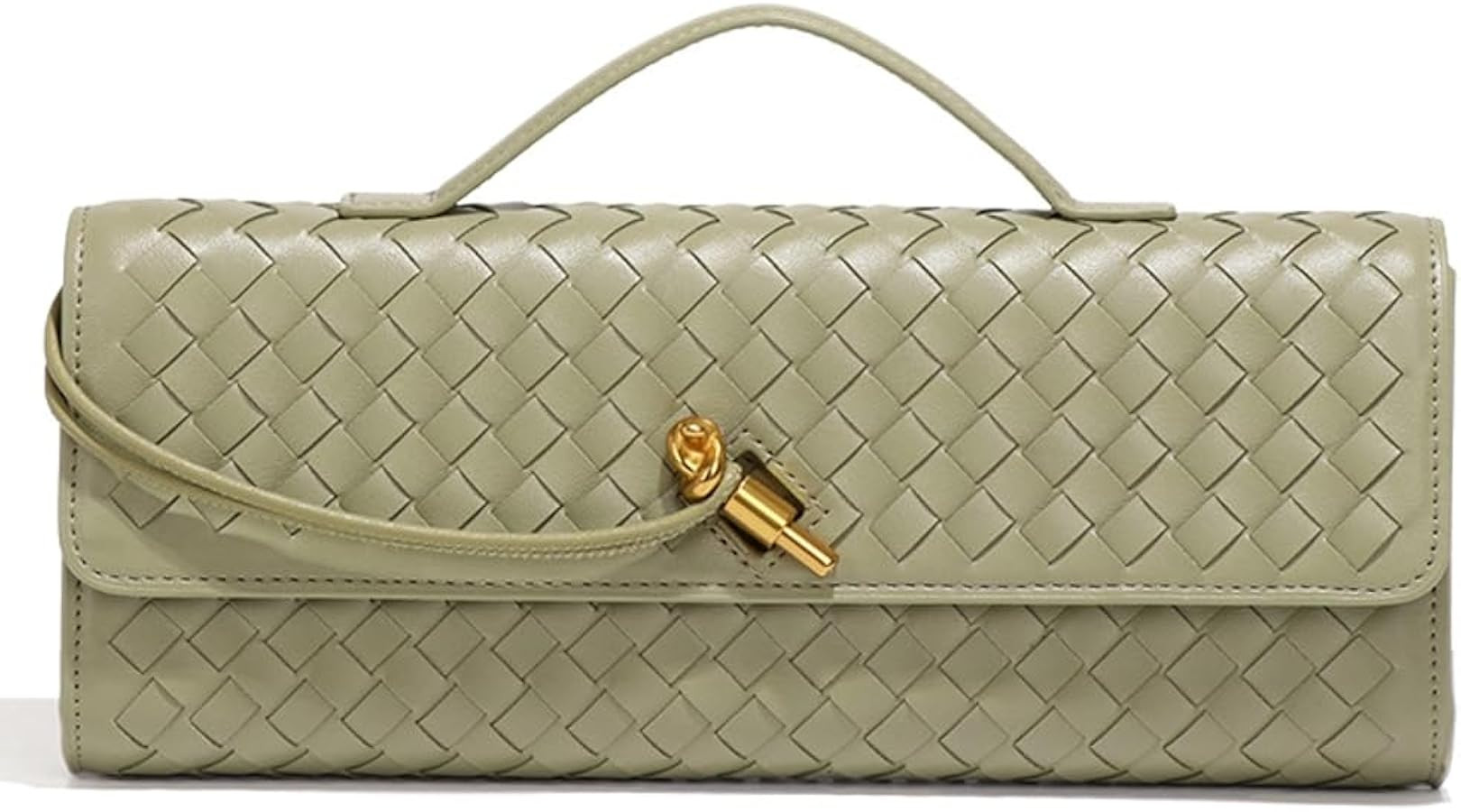 Trendy Woven Evening Clutch Purses Women Underarm Shoulder Handbag Cute Satchels Crossbody Purse ... | Amazon (US)