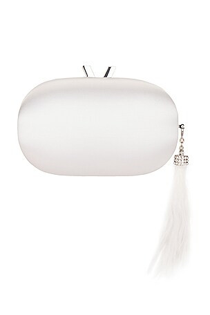 Jenna Feather Tassel Clutch | Revolve Clothing (Global)