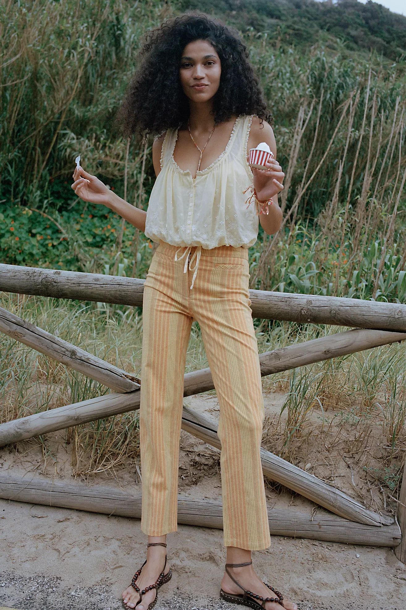 Cherry Scallop Top | Free People (Global - UK&FR Excluded)