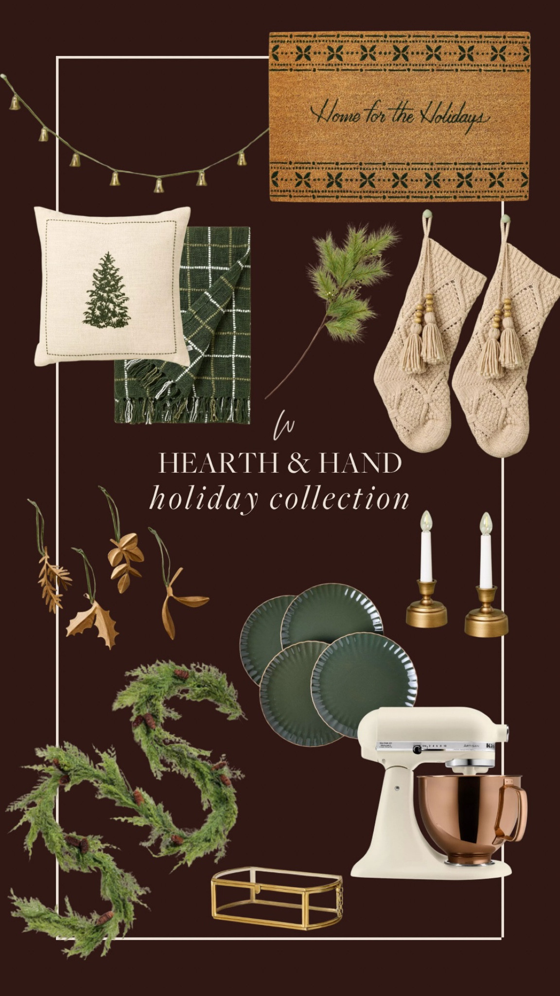 Hearth & Hand Holliday Collection. Christmas home decor, Holliday hosting 

#LTKSeasonal #LTKFindsUnder100 #LTKHome
