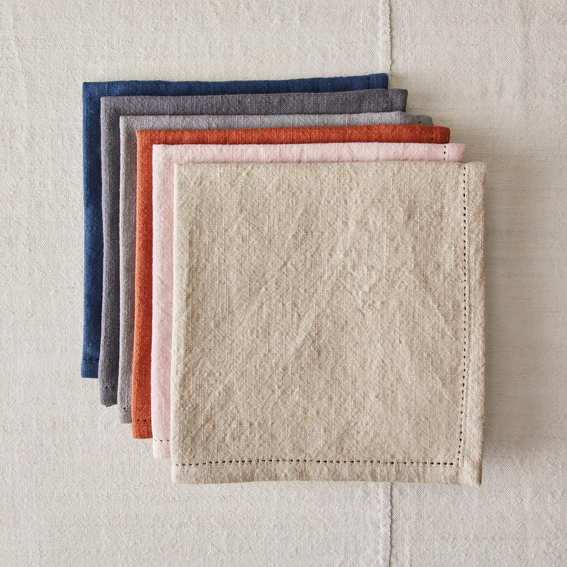 Five Two Everyday Cloth Napkins, 100% Cotton, Reusable, 6 Colors | Food52