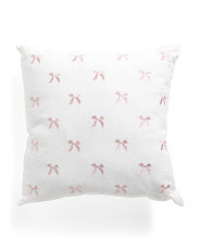 20x20 Eloise Bow Toss Pillow | Throw Pillows | Marshalls | Marshalls