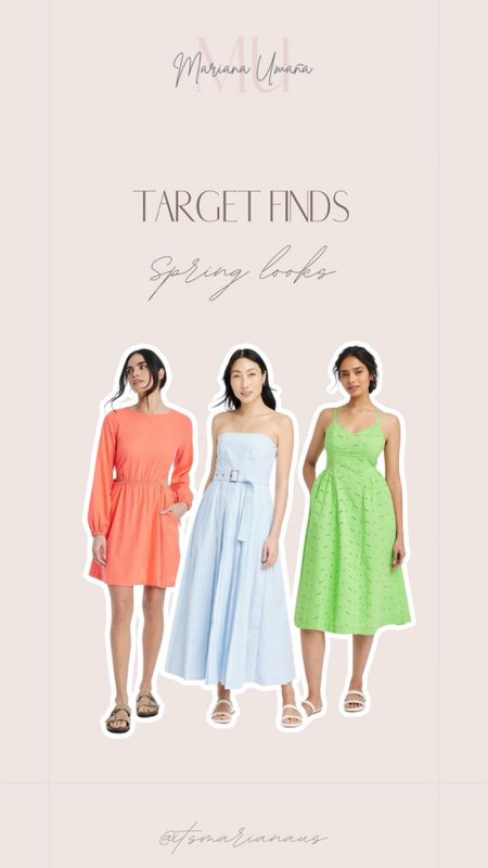 Target finds! 🌟 Absolutely loving this new collection of dresses from Target. 😍 Which one is your favorite? 💃

#LTKSeasonal #LTKU #LTKStyleTip