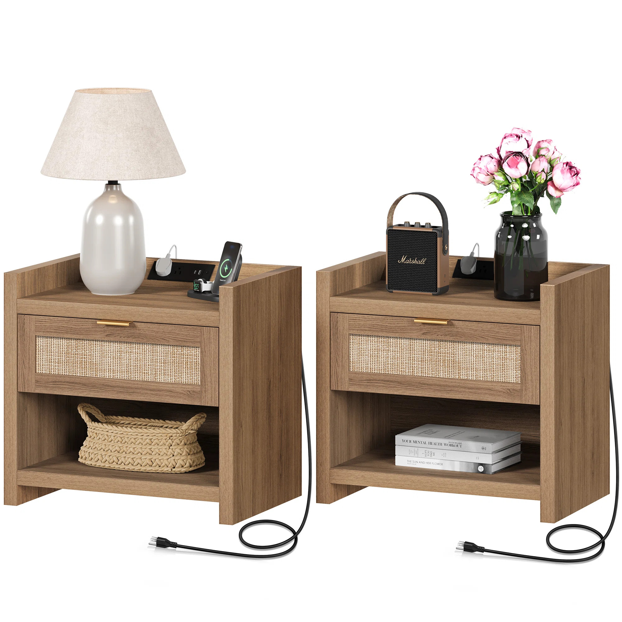 Latitude Run® Possing Nightstand & Reviews | Wayfair | Wayfair North America