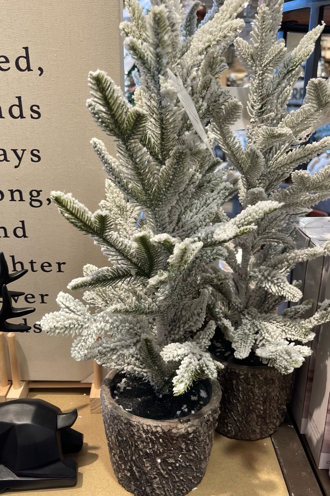 Kirkland Christmas Flocked Noble Fir Mini Tree in pot, Chritmas Home Decor

#LTKhome #LTKSeasonal #LTKHoliday