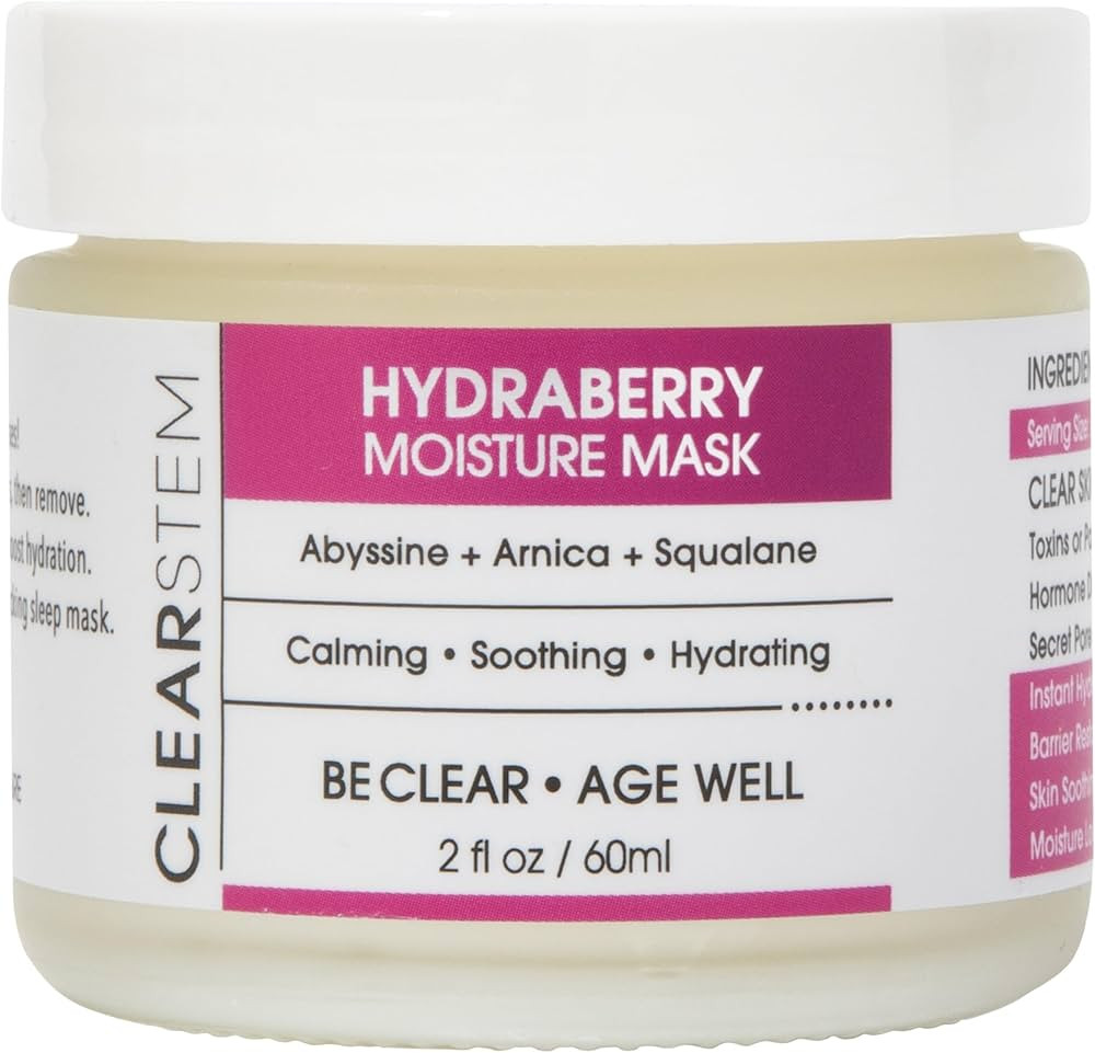 CLEARSTEM HYDRABERRY Hydrating Face Mask for Women - Night Mask for Sleeping for Women with Ceram... | Amazon (US)