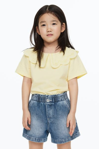 Loose Fit Denim Shorts | H&M (US + CA)