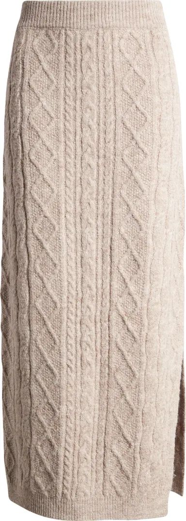 Topshop Cable Sweater Skirt | Nordstrom | Nordstrom