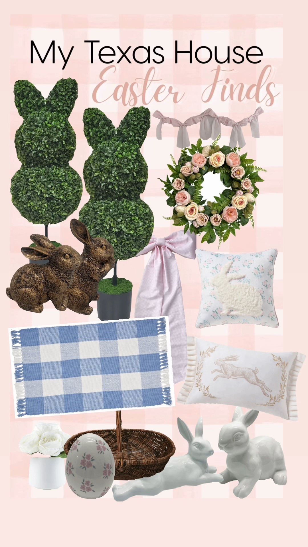 Easter is just right around the corner!! Grab these beautiful home accessories before they are gone and get your home decorated for Spring! 

#LTKSeasonal #LTKHome #LTKmomlife