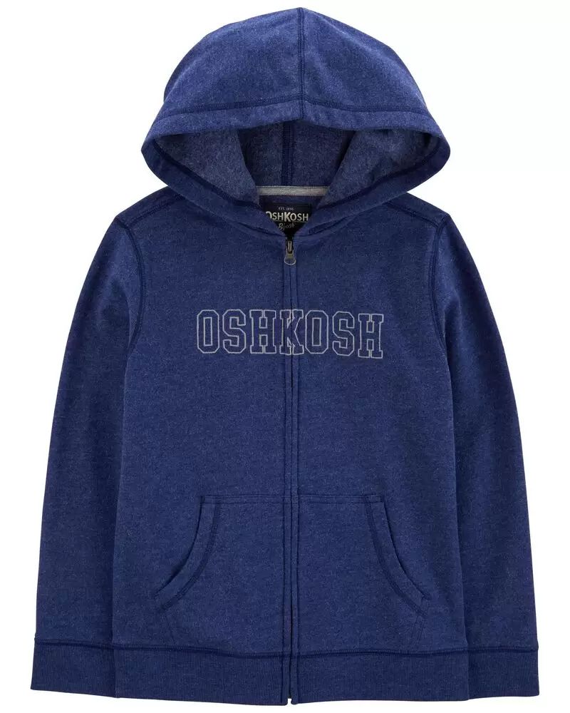Kid OshKosh Logo Zip Jacket | OshKosh B'gosh