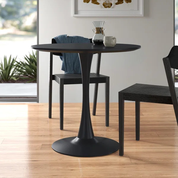 Amelia-Lillie 31.5'' Round Pedestal Dining Table | Wayfair North America
