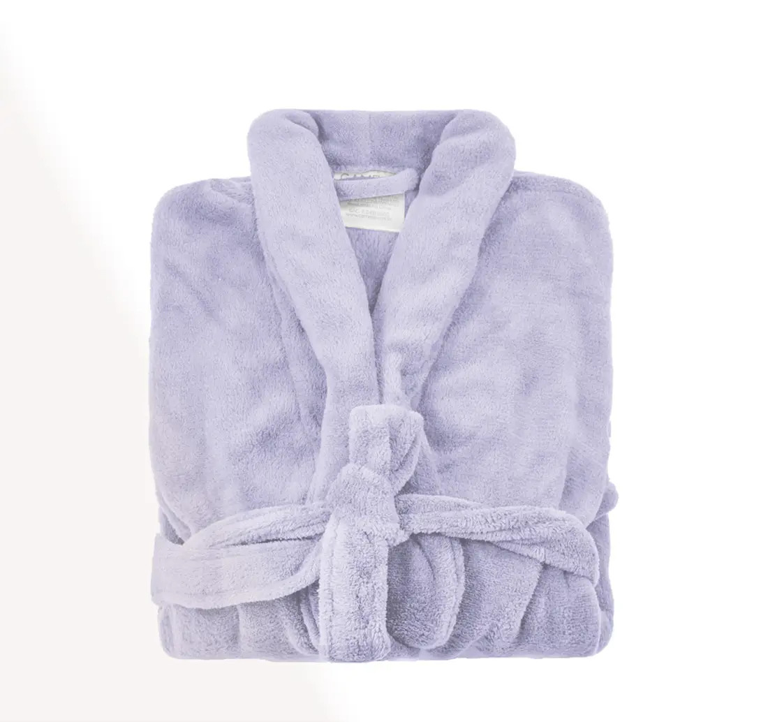 Roupão de Banho Microfibra Soft Camesa Lilás | Dafiti (BR)