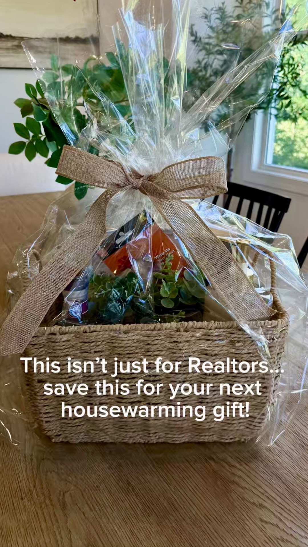 One of my favorite traditions as a Realtor is putting together a little basket to celebrate my clients’ new home.🏡🤍

The best part? You definitely don’t have to be a Realtor to do this! This makes such a thoughtful housewarming gift for friends, family, or neighbors.

#housewarminggift #newhomegift #giftbasketideas #closinggift #newhomeowners