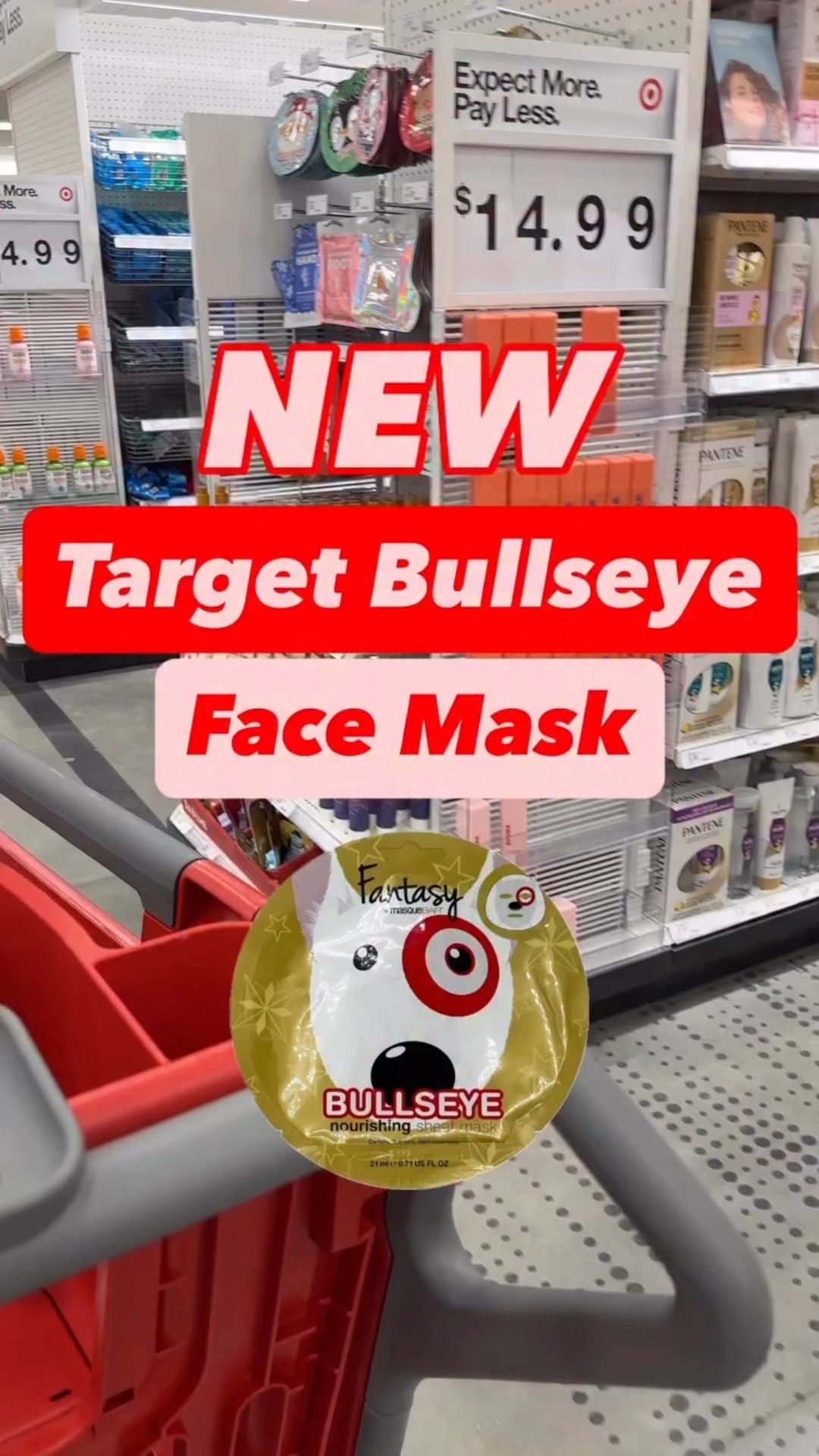 Spotted the NEW Bullseye Hydrating Face Masks on my Target run today and I knew I needed a few for my Target besties!  This adorable printed sheet mask with the classic Bullseye design was a must!  

* Mask - $3


#target #targetstyle #selfcare #skincare #giftideas #lifestyle #reelitfeelit #music #trend  #instagood #christmas #instadaily #cute #instafashion #instamood #igers #new #viral #viralvideos #reels #reelsinstagram #trending #trendingreels #explore #exploremore #explorepage #foryou #foryoupage #fyp #holiday 

#LTKGiftGuide #LTKHoliday #LTKBeauty