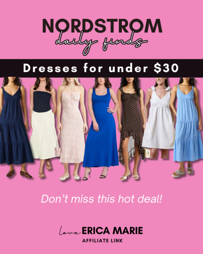 Found these dresses from Nordstrom for under $30! Look how pretty they look for your summer vacation. nordstrom, summer dresses, skirt 

 #LTKootd #LTKSaleAlert #LTKMidsize