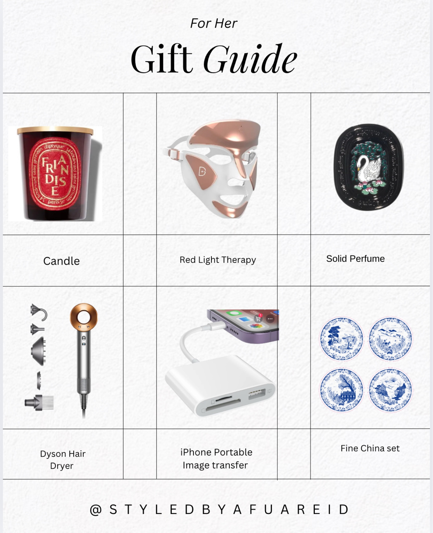 Gift Ideas For Her 

#LTKskincare #LTKgiftguide #LTKbeauty