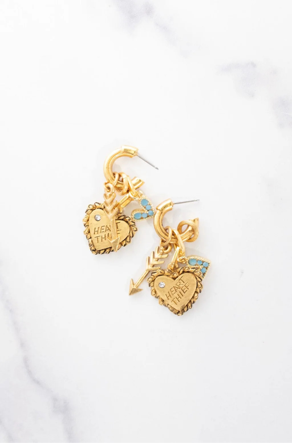 Heart Thief Earrings | Elizabeth Cole Jewelry