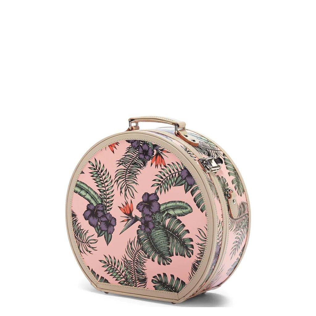 The Botanist - Pink Hatbox Large | Steamline Luggage