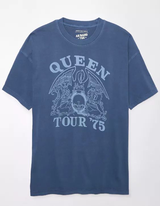 AE Oversized Queen Graphic T-Shirt | American Eagle Outfitters (US & CA)