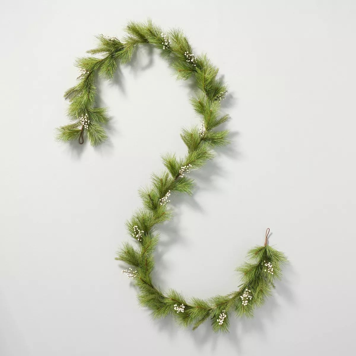 Faux Needle Pine & Snowberry Christmas Garland - Hearth & Hand™ with Magnolia | Target