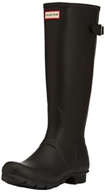 Hunter Womens Original Back Adjustable Rain Boot | Amazon (US)