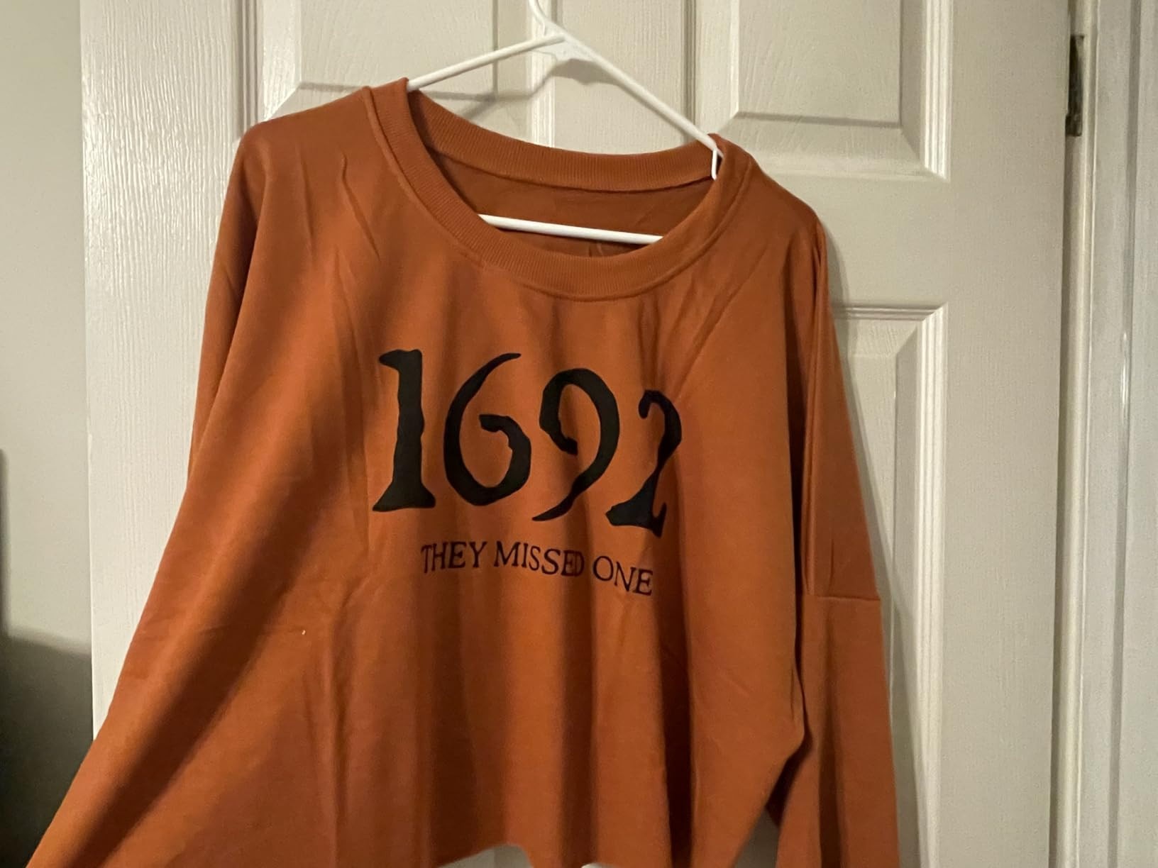 Women's Witch Crop Sweatshirt Fall Halloween Vintage Graphic Lantern Long Sleeve Pullover Spooky ... | Amazon (US)