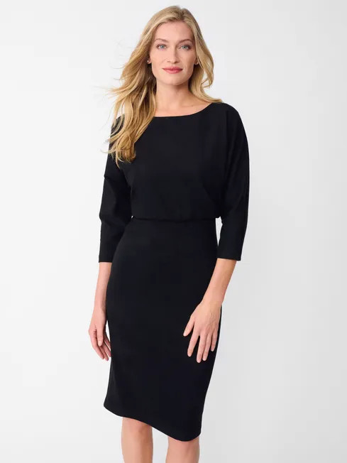 Tinley Faux Suede Dress | J.McLaughlin