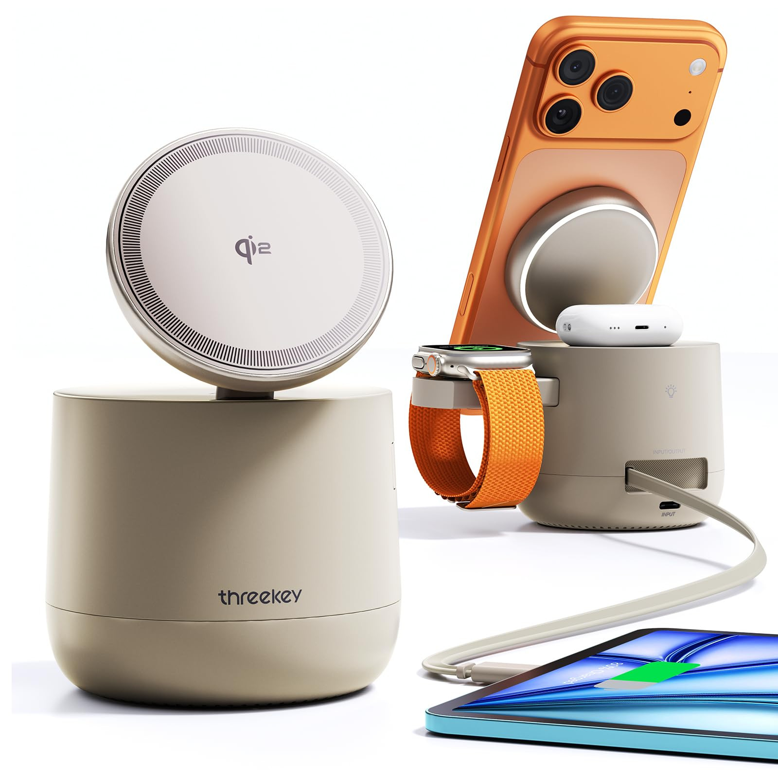 MFI Certified by Apple, 4 in 1 Magsafe Wireless Charging Station, Qi2 15W Magsafe Charger for iPh... | Amazon (US)