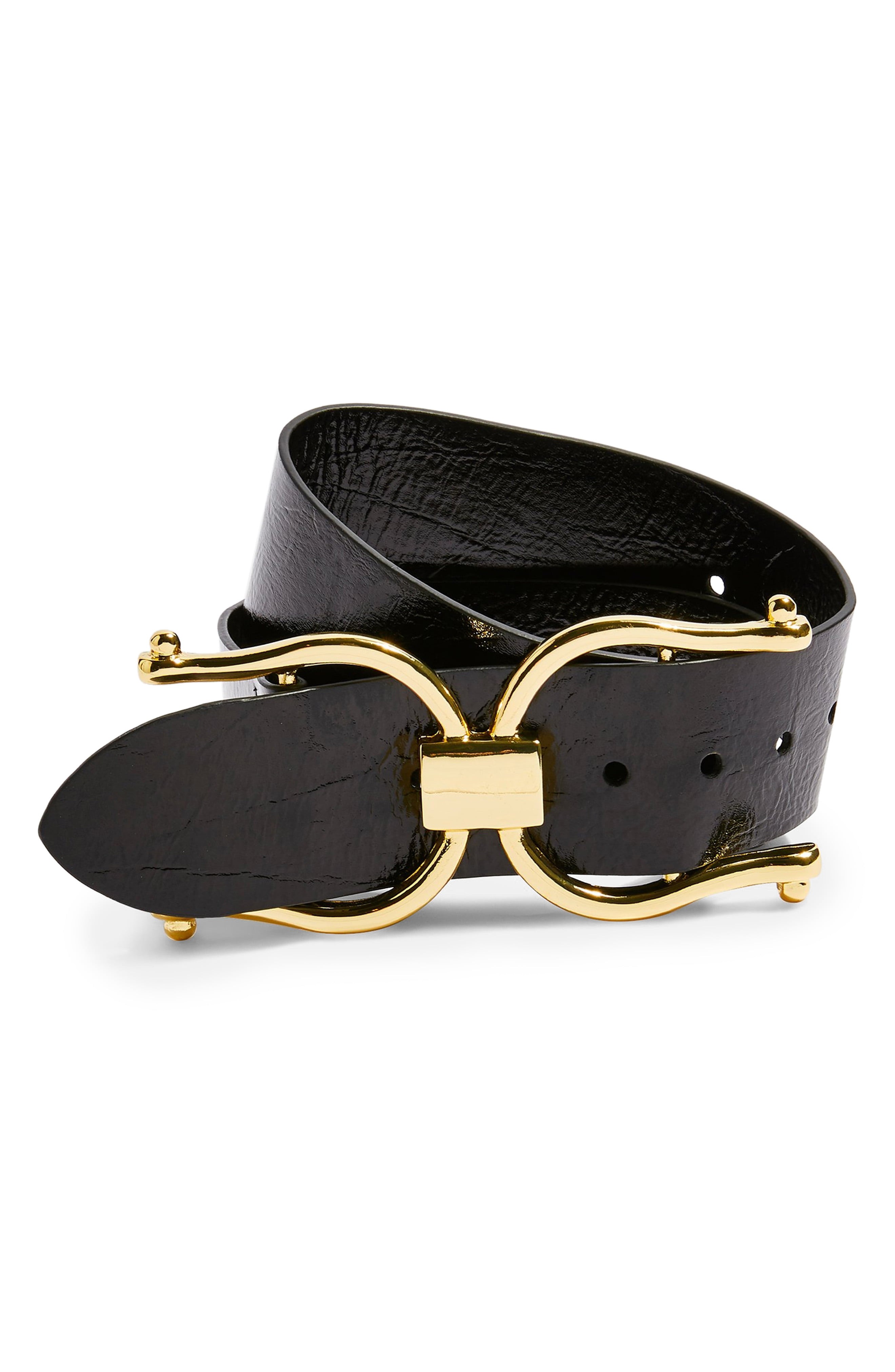 Topshop Wide Logo Belt | Nordstrom