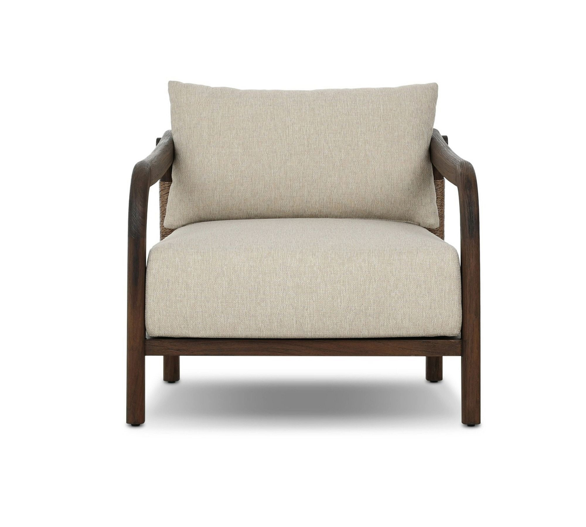 Maile Teak Outdoor Lounge Chair | Pottery Barn (US)