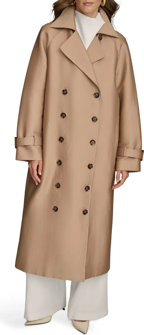 Donna Karan New York Double Breasted Trench Coat | Nordstrom | Nordstrom