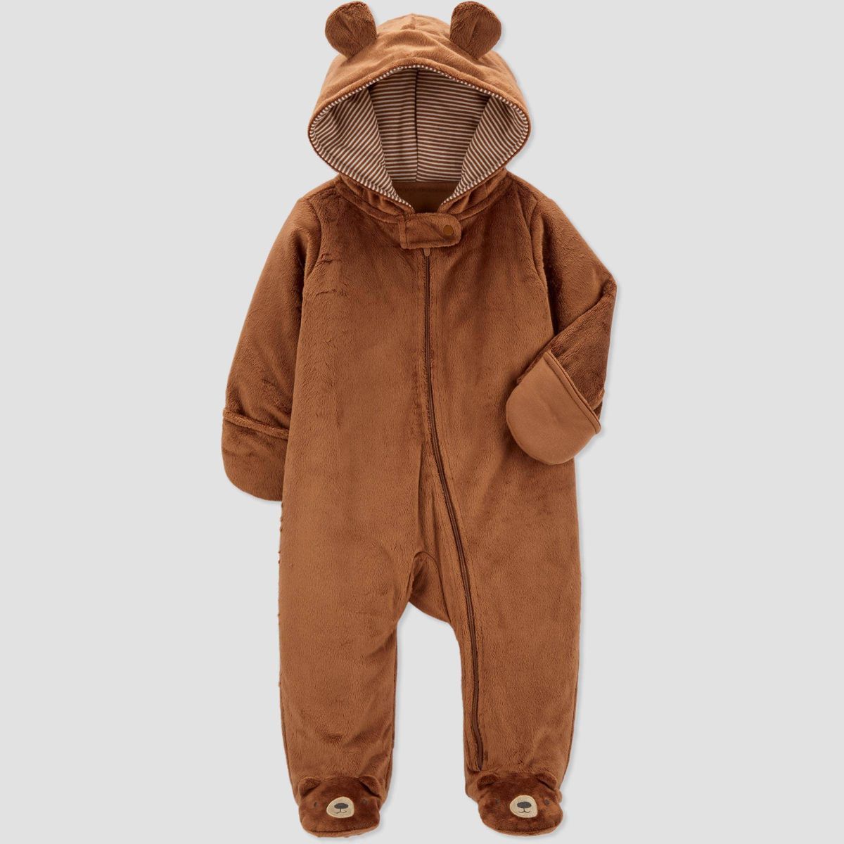 Carter's Just One You®️ Baby Boys' Bear Jumper - Brown | Target