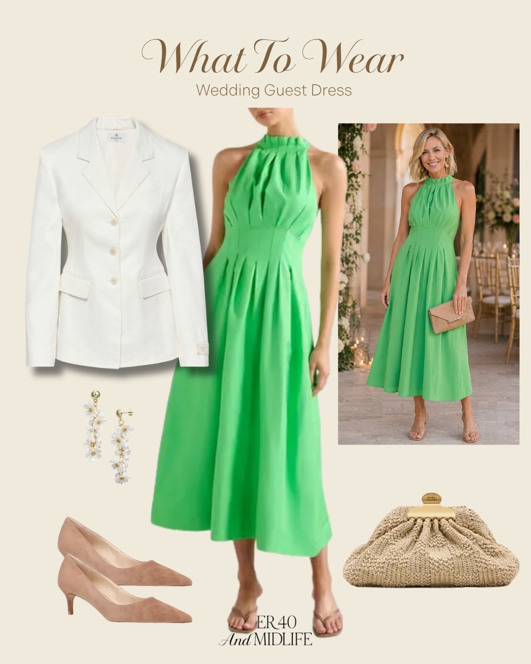  ✨Tap the bell, save and ❤️ for over 40 fashion, midlife style, midsize fashion and luxury looks for less. 

Most wedding guest dresses don’t fail because of your body…

they fail because they ignore structure.
Here’s why this one works:

✔ The high neckline + shoulder shape = instant lift
✔ The waist drape skims, not clings
✔ The length + flow creates clean vertical lines

That’s Outfit Physics.

When the outfit is built right…
you don’t have to adjust, hide, or overthink it.

You just show up, and it works.

Save this as your wedding guest formula.
.

👑 Helping you look good, feel good

#over40style #midlifestyle 
#midsizefashion #weddinggueststyle #outfitphysics #over45style #styleover40 #bodyconfidence #effortlessstyle

Follow my LTK @Over40andmidlife on the @shop.LTK app to view this post and get my exclusive app-only content!

#liketkit #LTKOver40 #LTKWedding #LTKSaleAlert
@shop.ltk
https://liketk.it/6a13a