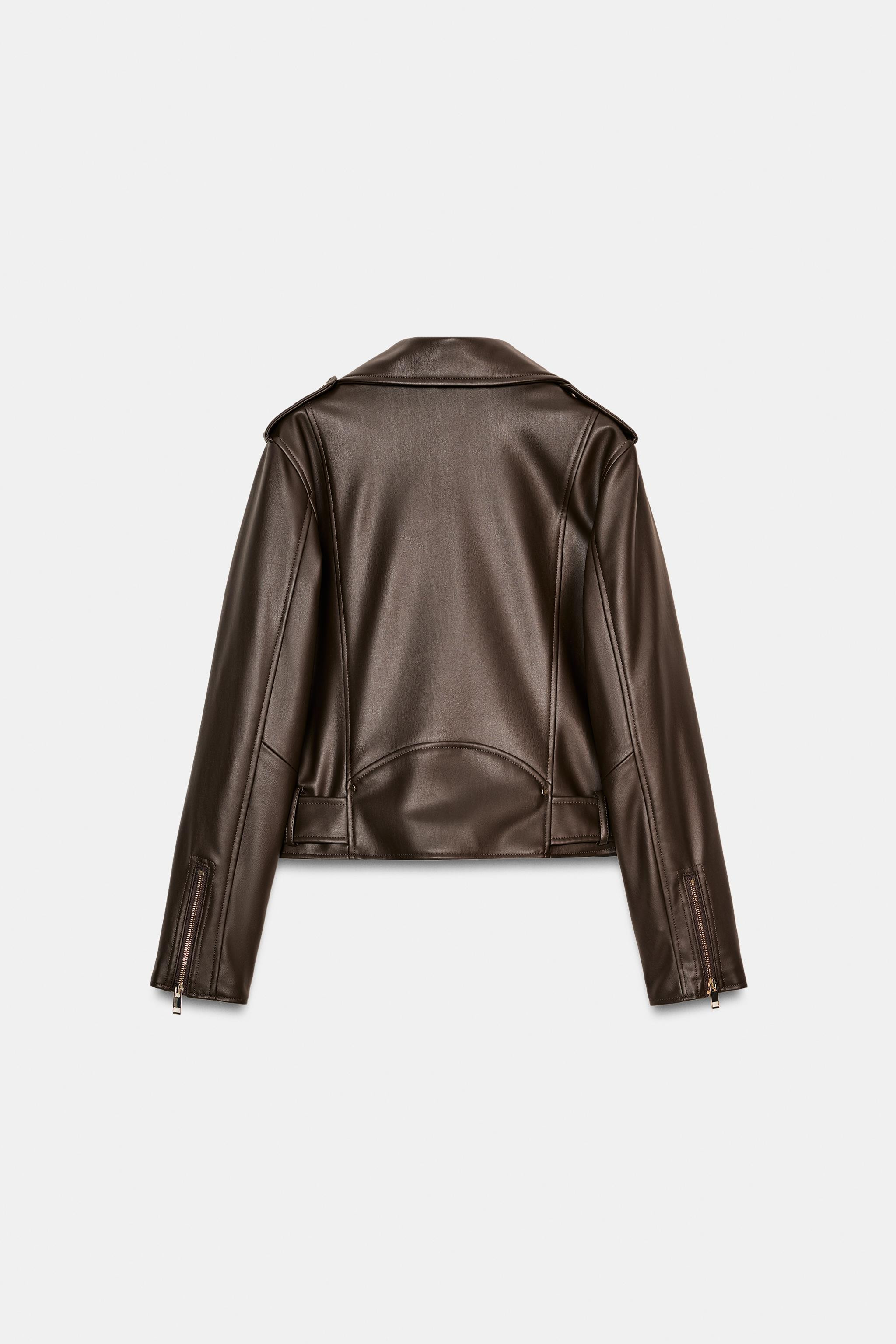 BLOUSON BOMBER 100 % CUIR ZW COLLECTION | Zara US