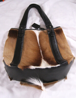 DIANE GAIL Purse –WESTERN  SHOULDER BAG - TOTE -   SPRINKBOK FUR  - Like New!  | eBay | eBay US