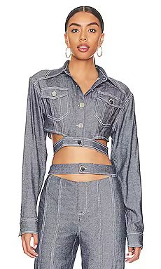 Altagracia Crop Jacket
                    
                    h:ours | Revolve Clothing (Global)