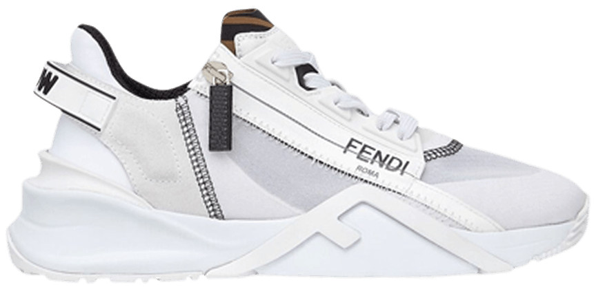 Buy Fendi Wmns Flow Low 'White' - 8E8035 EKV F0AGX | GOAT | GOAT
