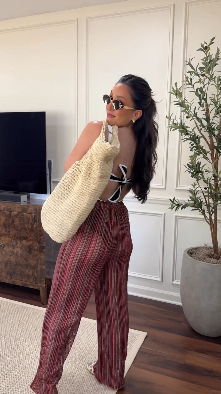 Summer, I’m ready for you! The swim suit, the pants, the bag..so worth it! 


The swim suit is made of high stretch, recycled fabric for a slimming tummy control effect.

#LTKootd #LTKSeasonal #LTKgrwm