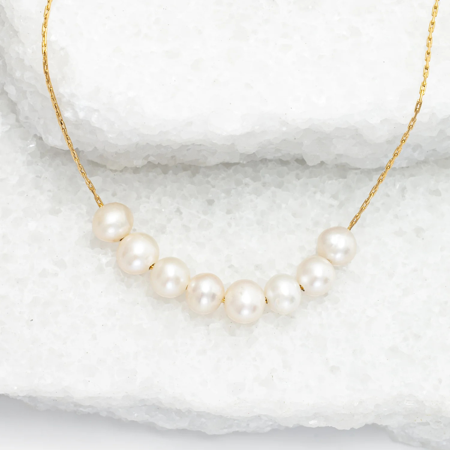 Harmony Pearl Cluster Necklace | Starfish Project